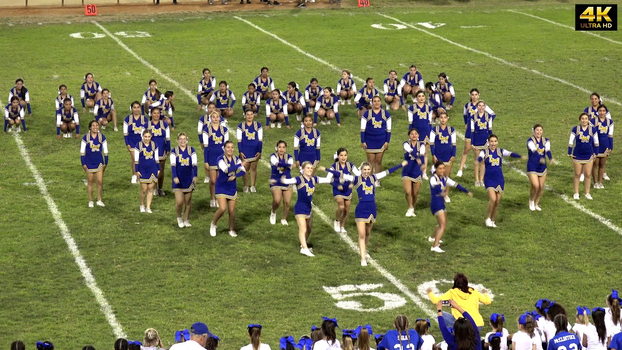 La Mirada Cheerleaders at Excelsior Memorial Stadium