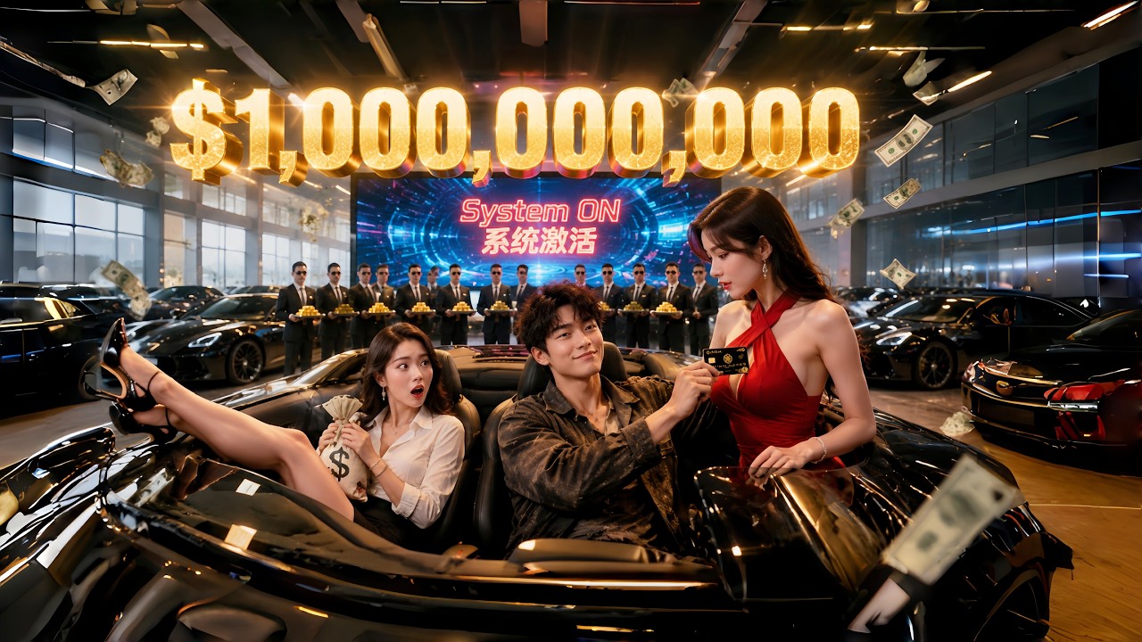 Poor guy dump by gold digger GF,yet unlock godtier rich system hold 9 quadrillion,crushe all!
