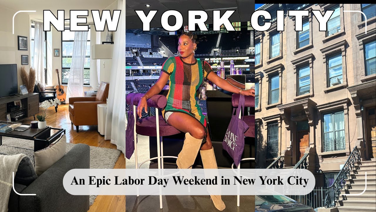 LABOR DAY WEEKEND IN NEW YORK CITY VLOG 🤸🏾 MONROE STEELE