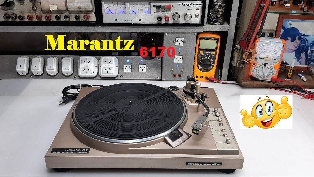 Marantz 6170. Reparación y características de la tornamesa.