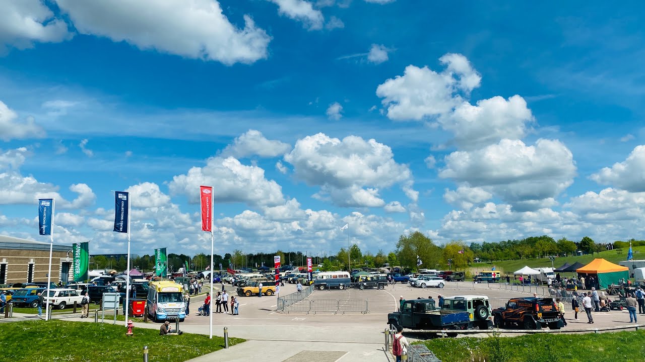 Выставка Land Rover в Гейдоне — май 2024 г.