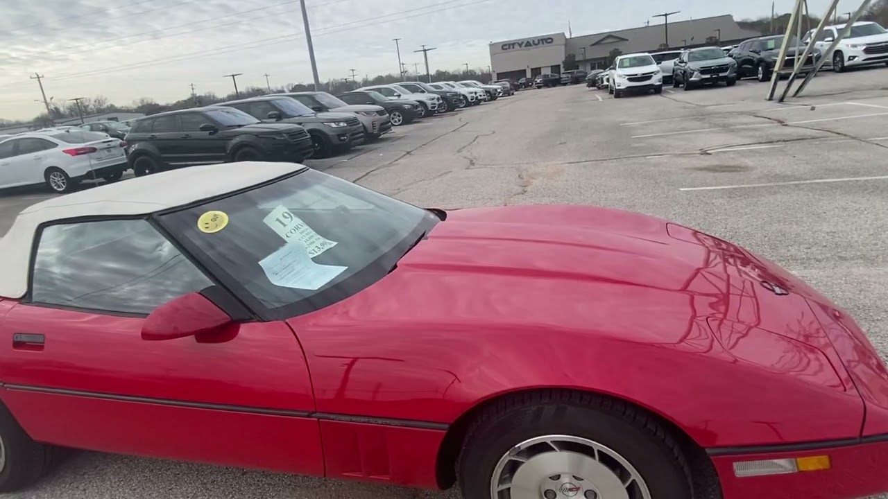 1986 vette walk around 