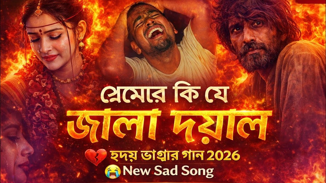 প্রেমের কি যে জালা দয়াল | koster shati 😭 .nuw sad song.| Bangla Koster Gan💔 | Tiktok Gaan