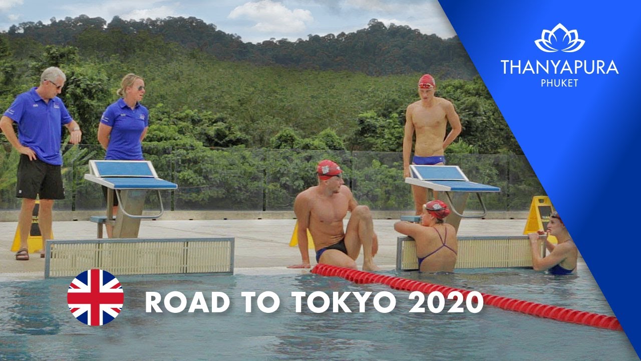 British Swimming Team trains at Thanyapura Sports and Health Resort Phuket