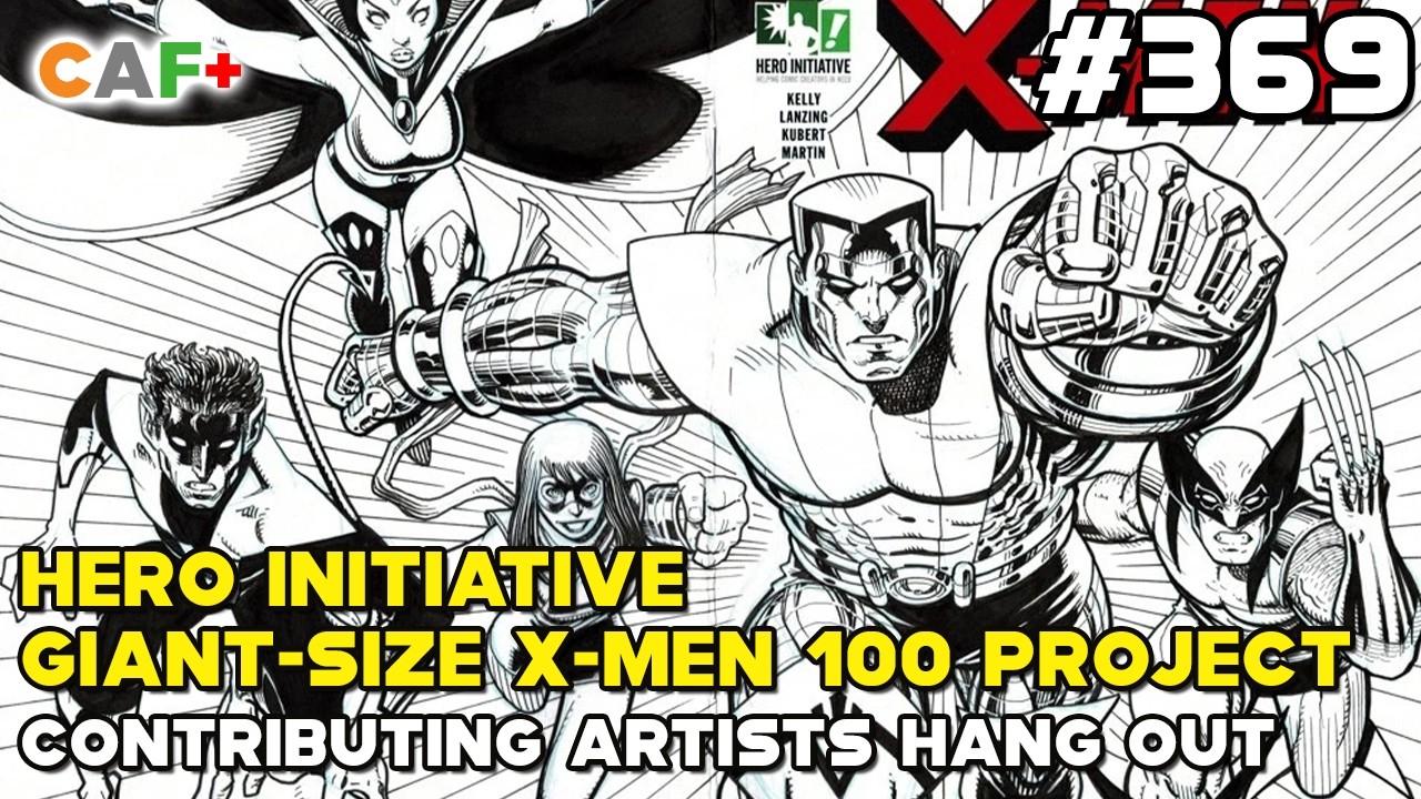 Hero Initiative Giant-Size X-Men 100 Project Review with Artists and Auctions
