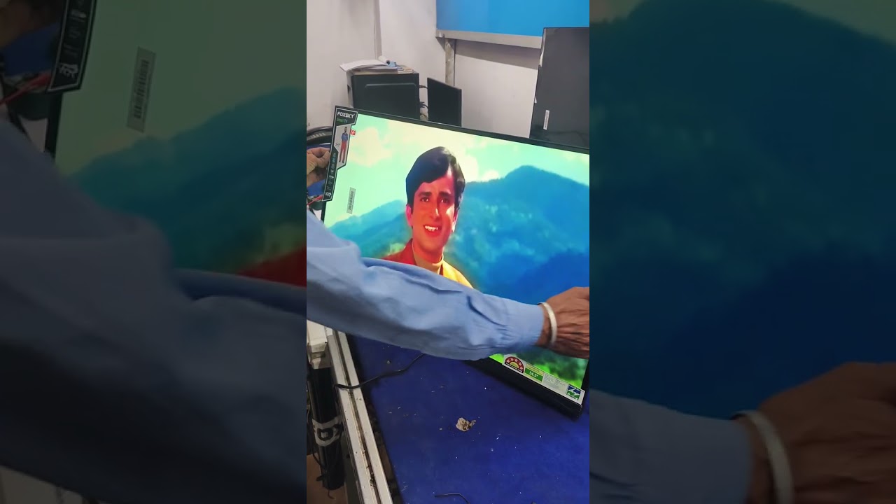 FOXSKY LED TV UNBOXING  DEMO & INSTALLATION