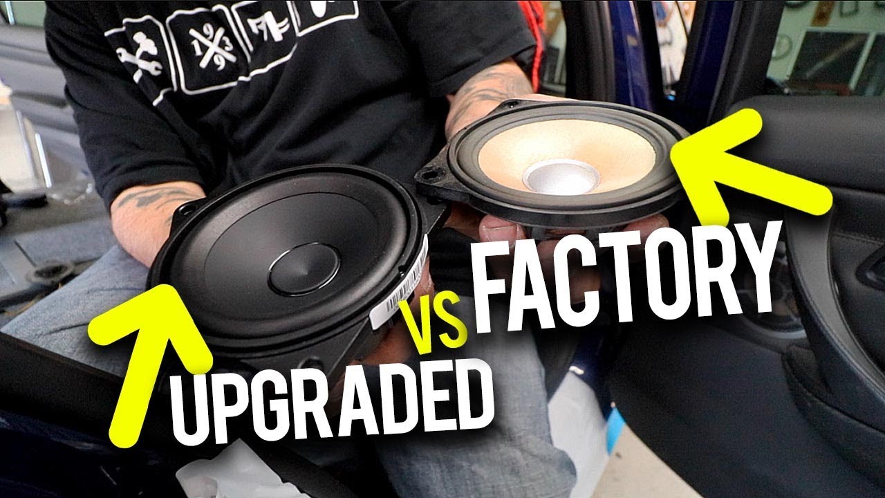 Replacing TWELVE Factory BMW M3 Speakers **NEW SOUND SYSTEM**