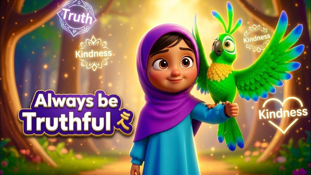 The Parrot of Truth | An Islamic Moral Story About Slander, Backbiting & Truth
