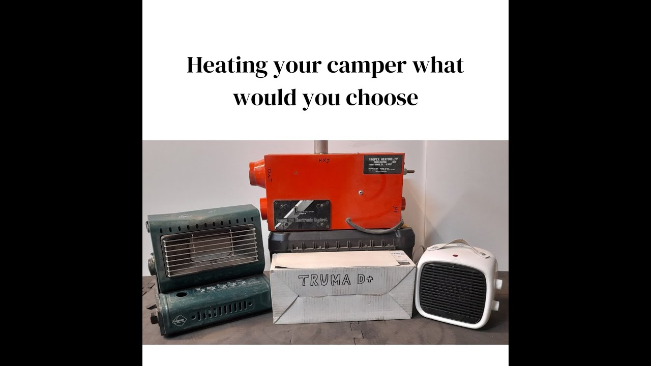 Heating the camper
