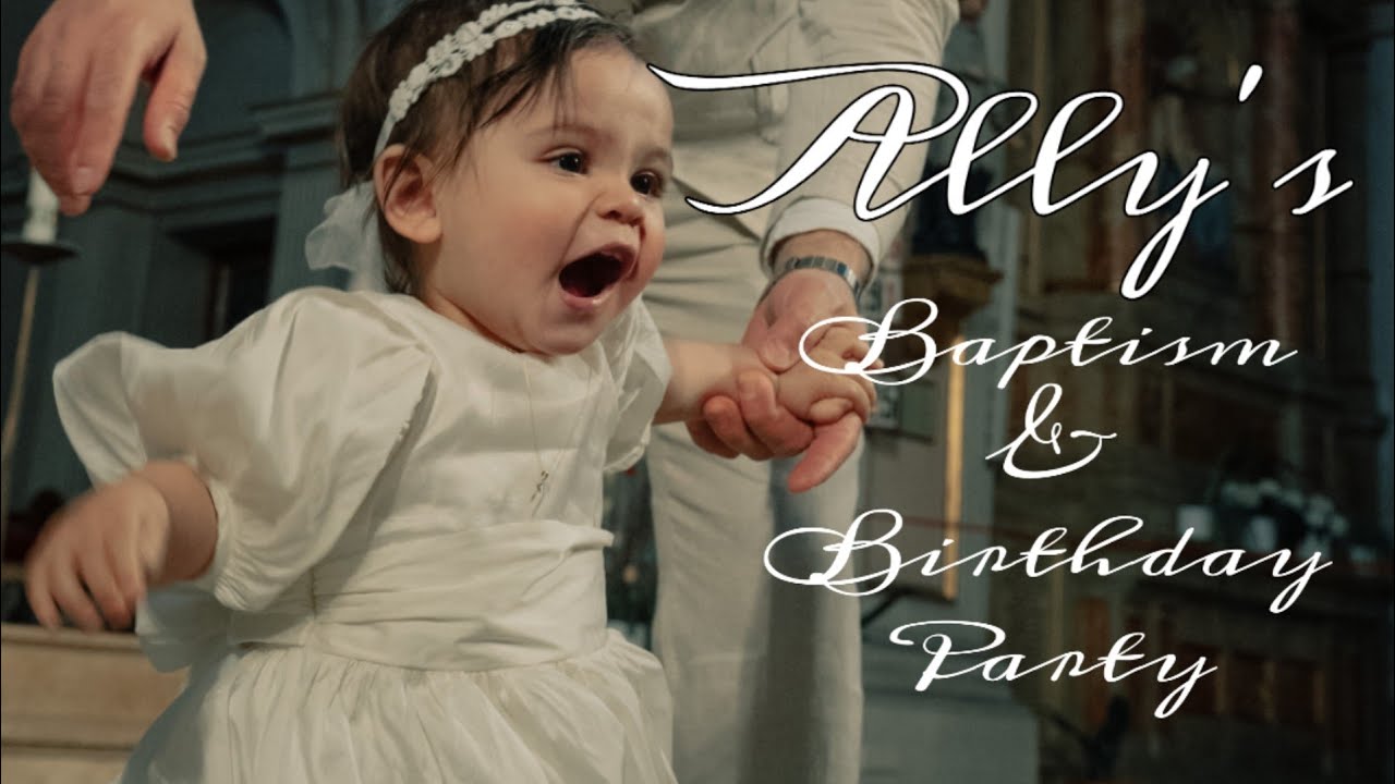 The Baptism & Birthday Party of Ally