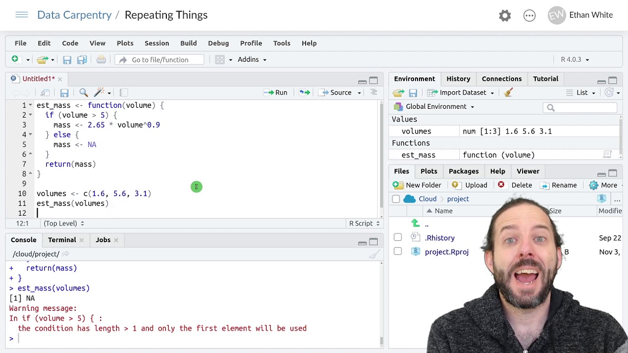 Introduction to Repeating Things in R: Apply Functions