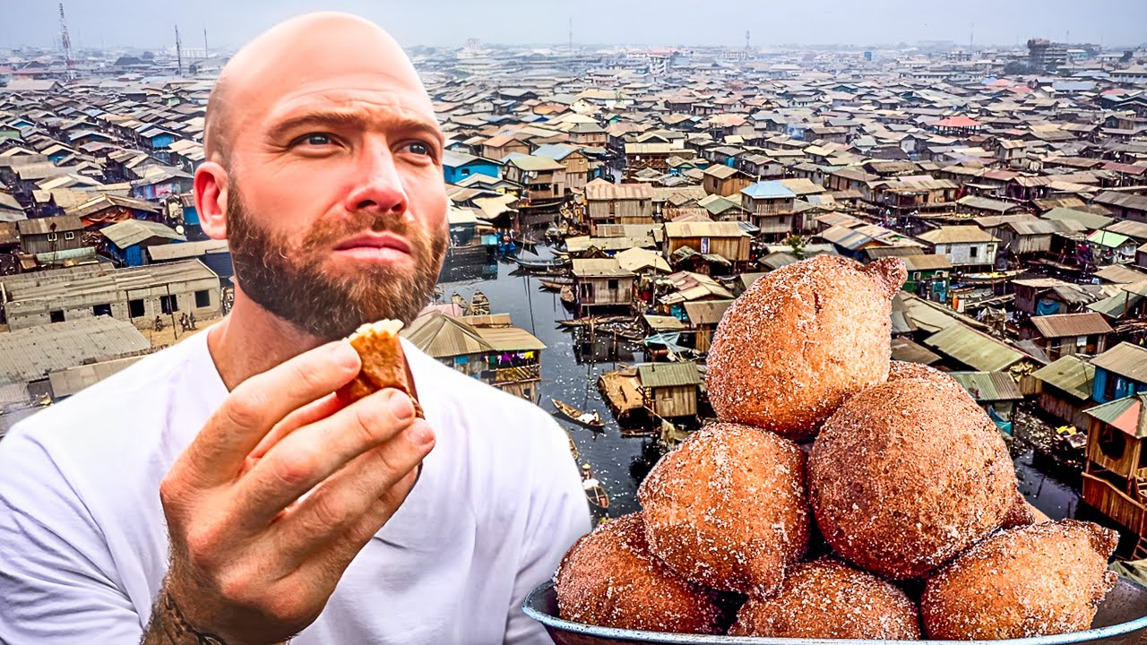 Eating In World's Biggest Floating Slum In Lagos, Nigeria!! Venice of Africa!!