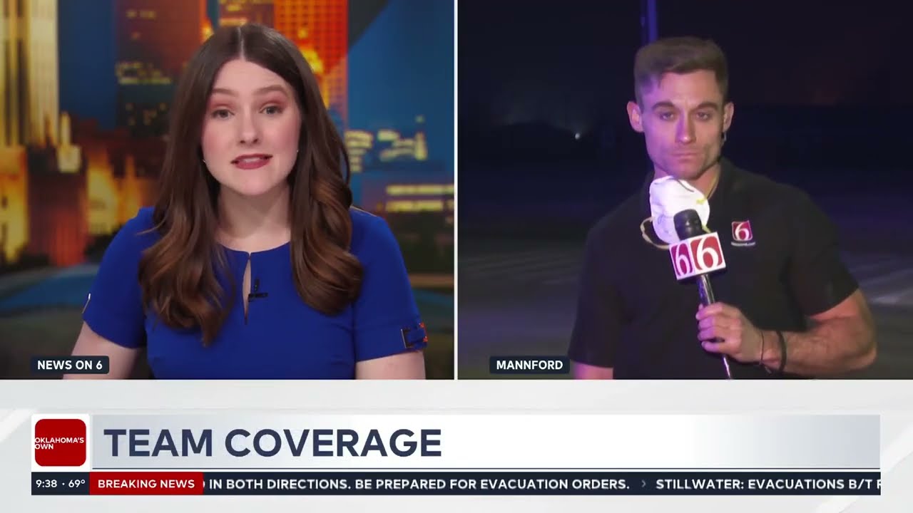 Mannford Oklahoma wildfire | LIVE coverage March 14, 2025