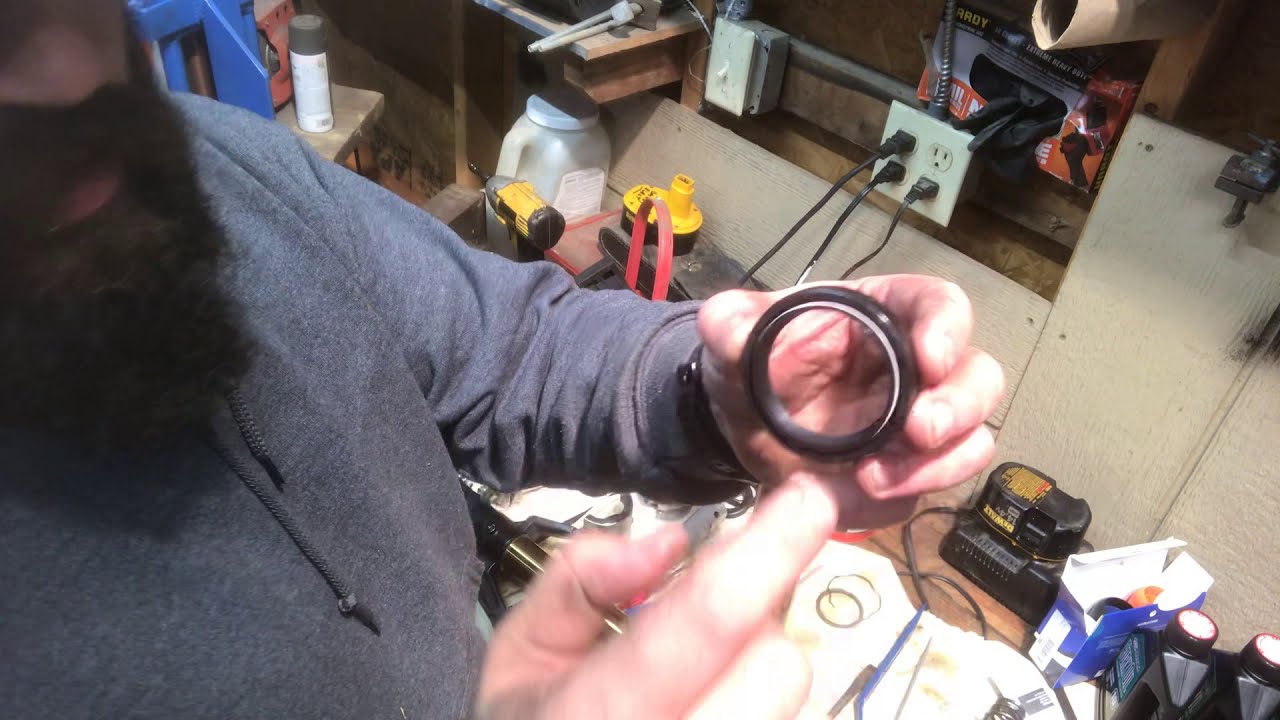 2005 hayabusa Fork seal rebuild