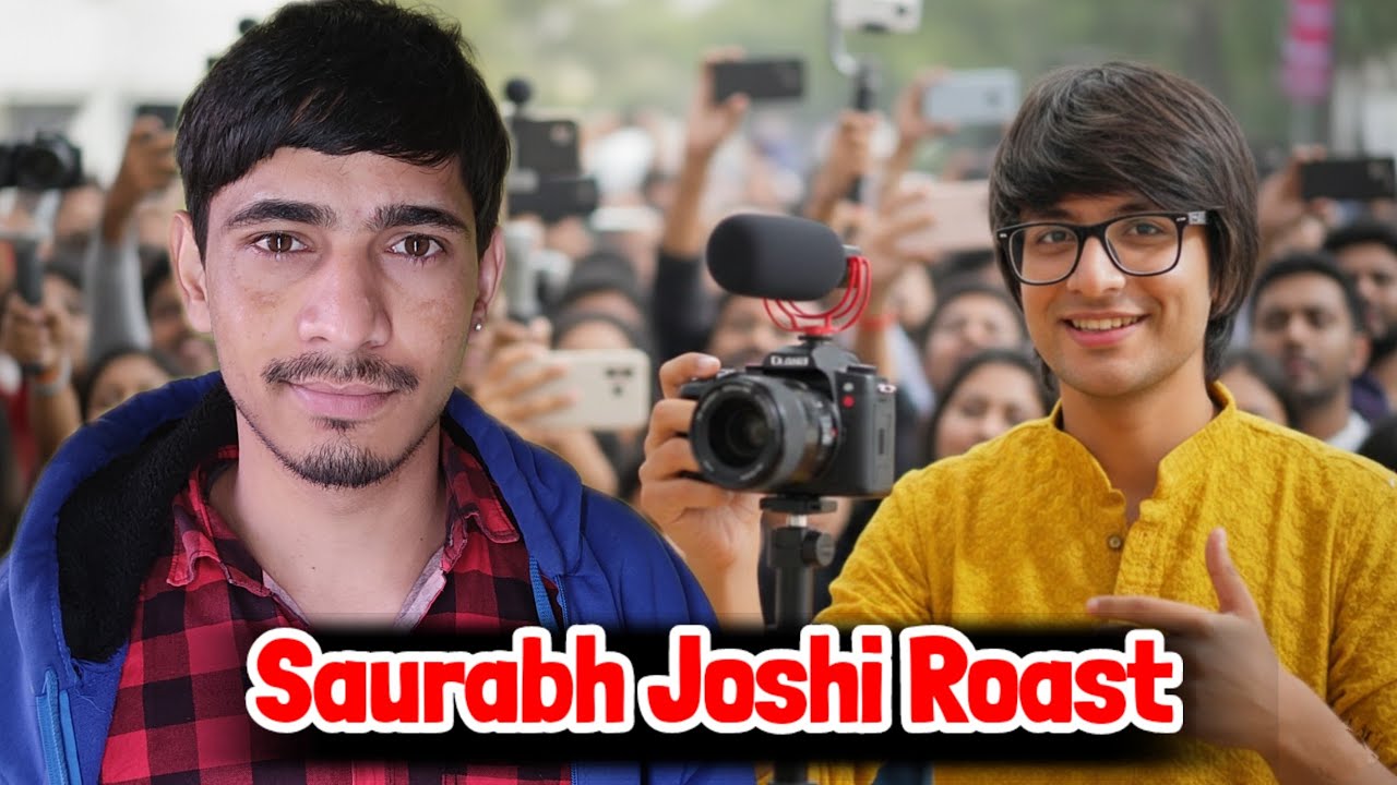SAURAV JOSHI VlOGGER ROAST || ATUL RAWAT