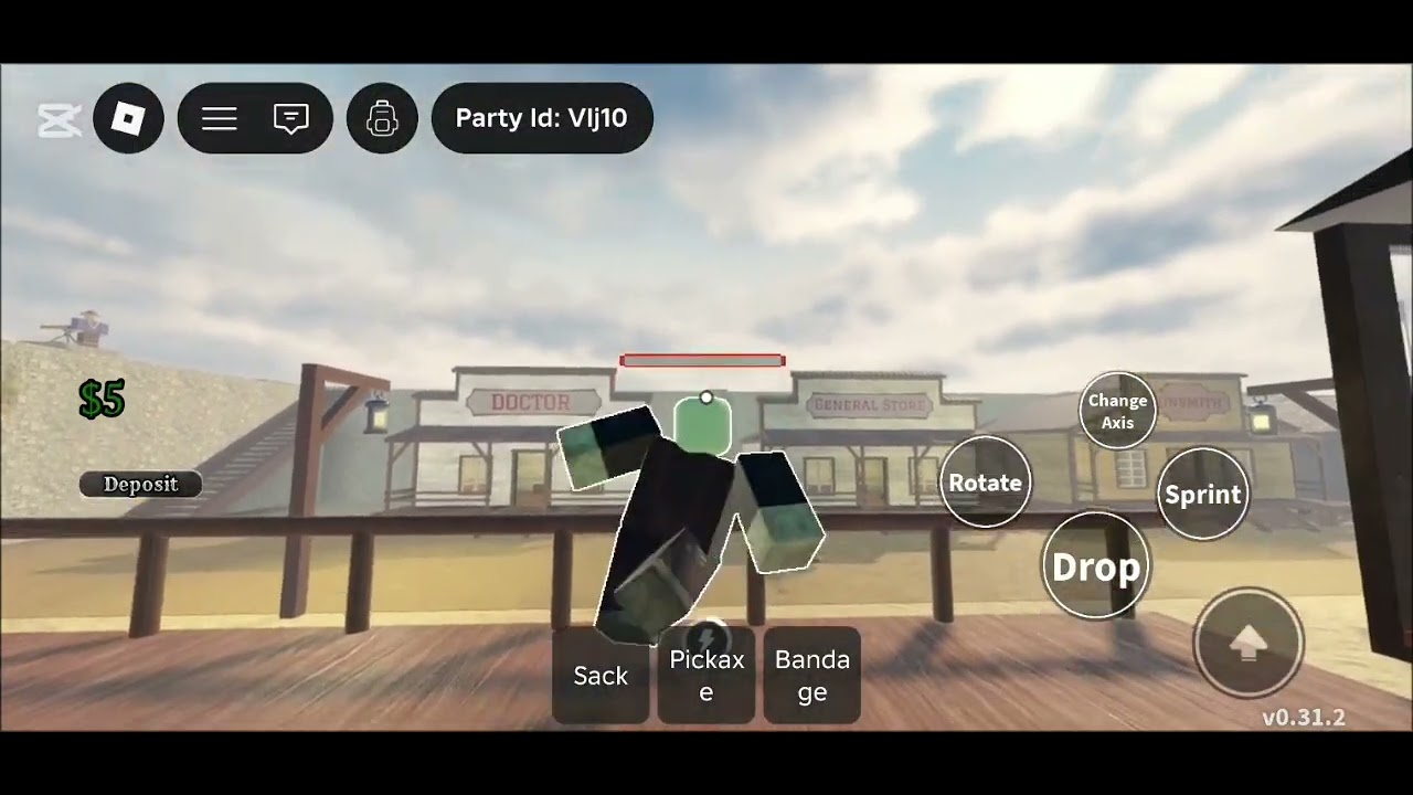 yoo guys im paly Roblox but play Dead Rails Beta 😱
