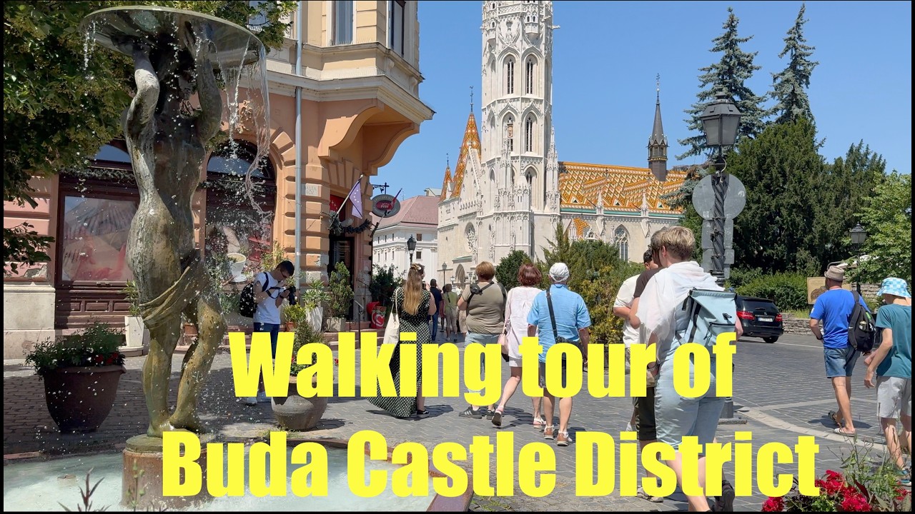 Budapest  Walking Tour of Buda Castle District / Budapest Castle Hill