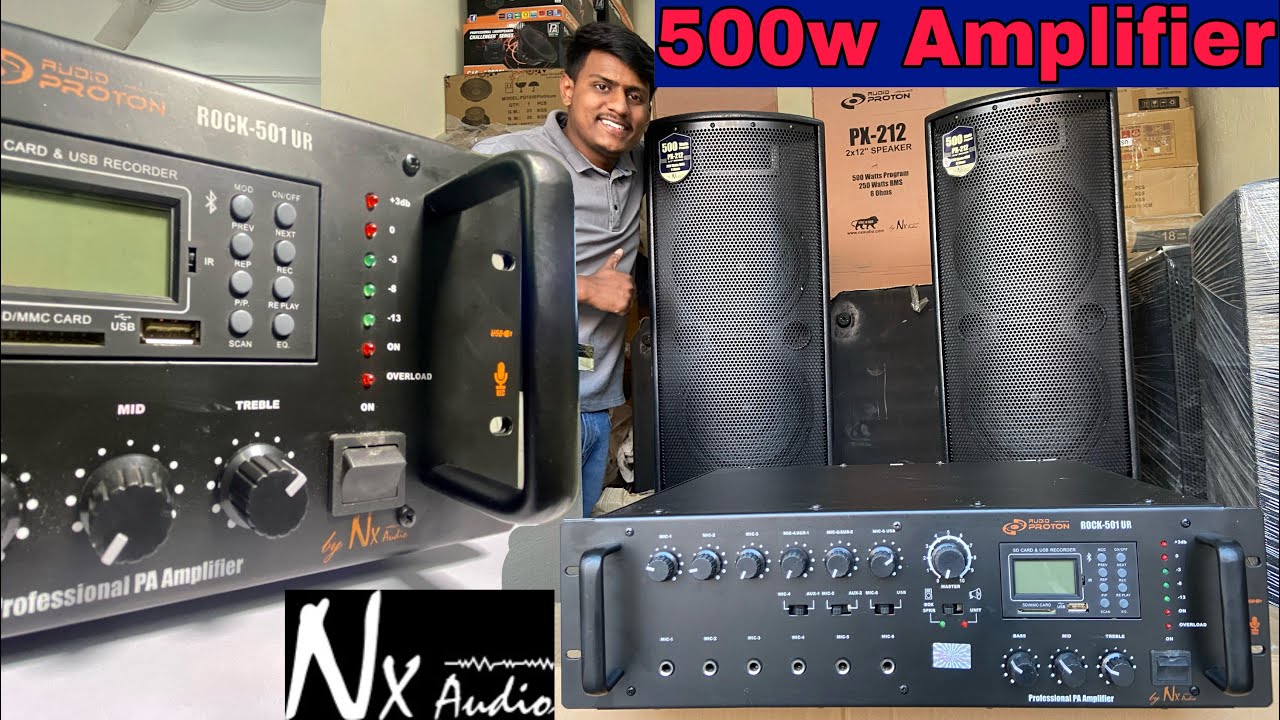 Best 500w Amplifier NX Audio नाम से ओर Quality से बिकता है।🔥