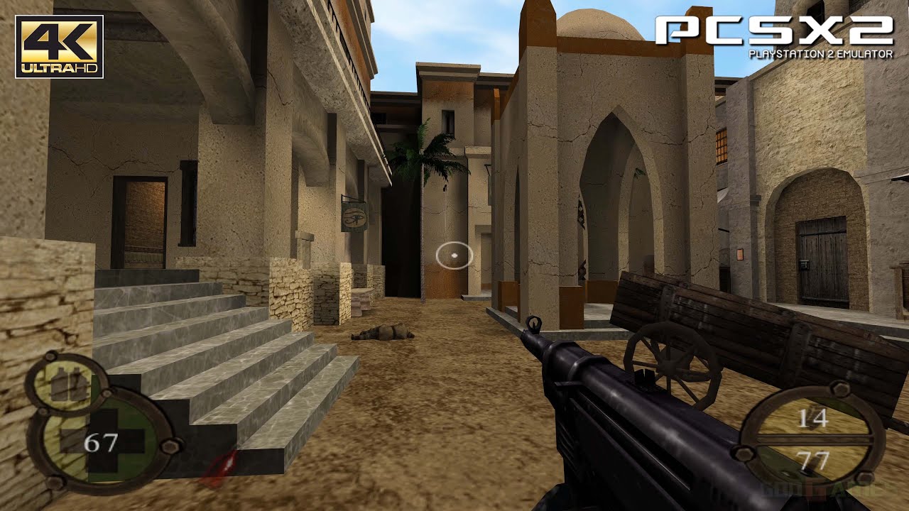 Return to Castle Wolfenstein: Operation Resurrection - PS2 Gameplay UHD 4k 2160p / 60 FPS (PCSX2)