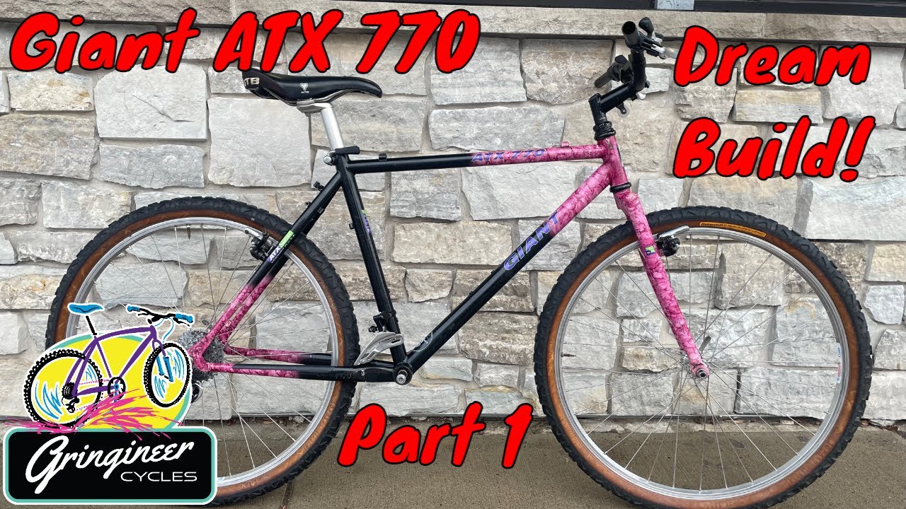 Dream Vintage Mountain Bike Build, 1992 Giant ATX 770