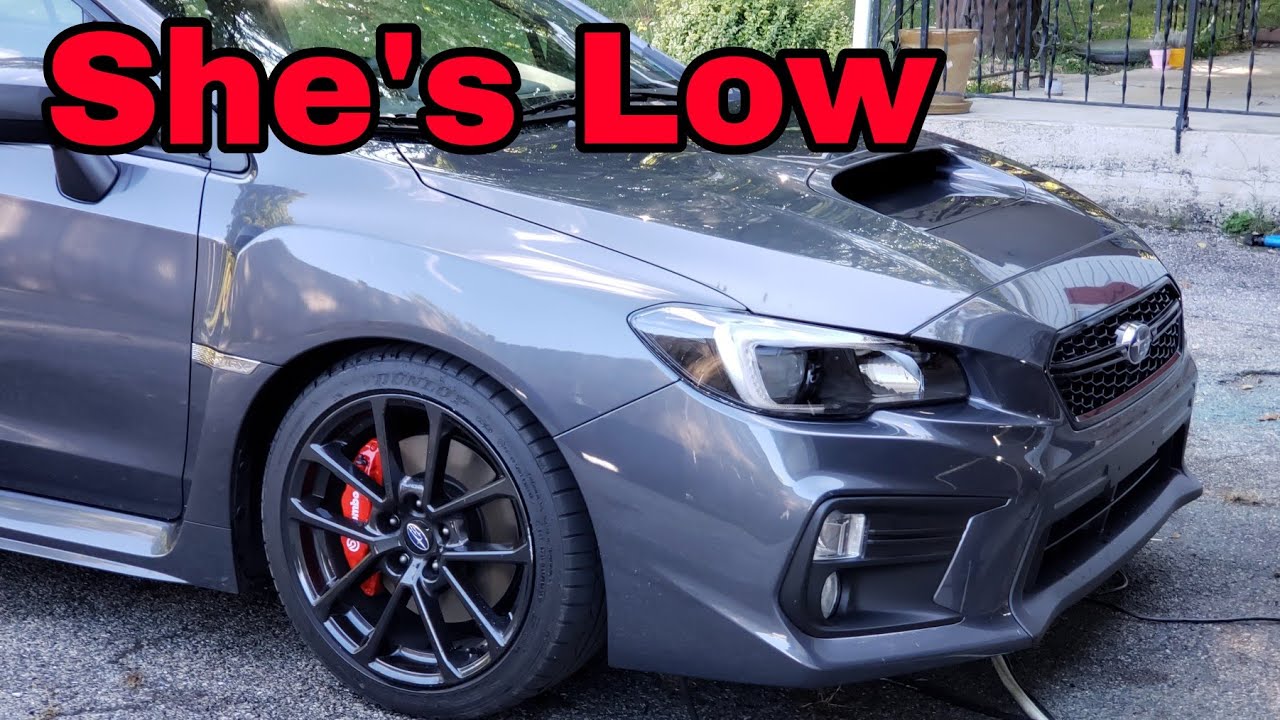 Lowering My 20 WRX (H&R Springs)