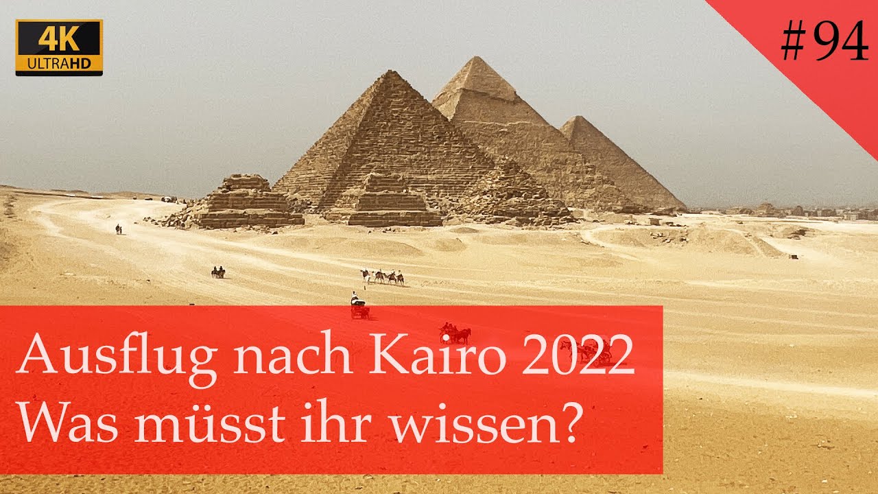 Ausflug nach Kairo zu den Pyramiden mit dem Bus | Ägypten 2022 (Vlog #96)