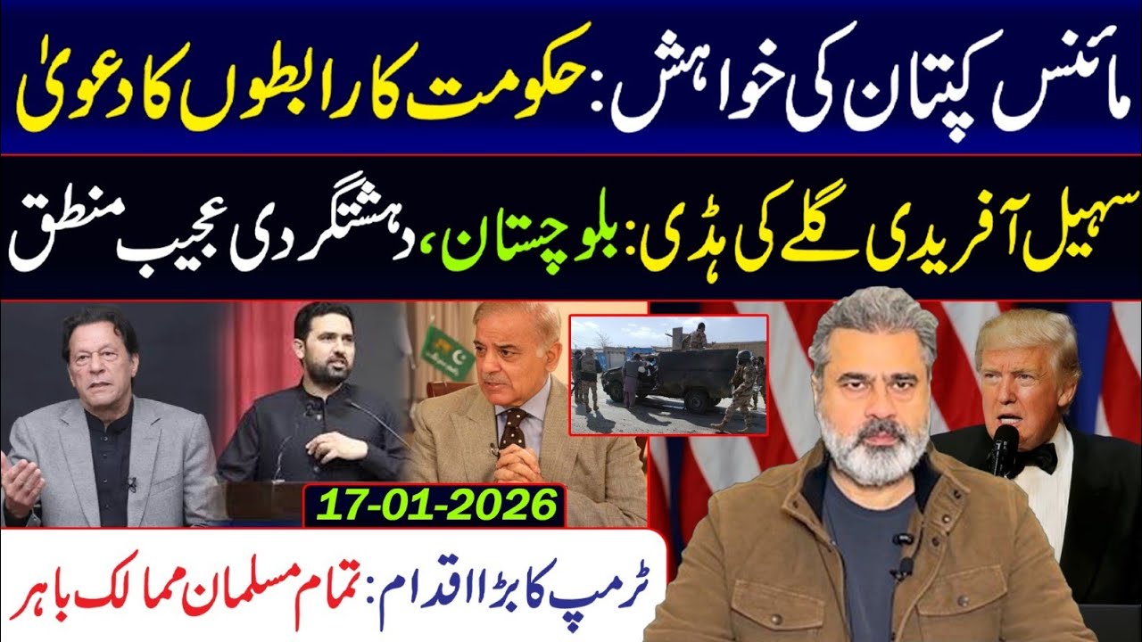 Minus Kaptaan: Government Claims Backdoor Dialogue || Imran Riaz Khan VLOG
