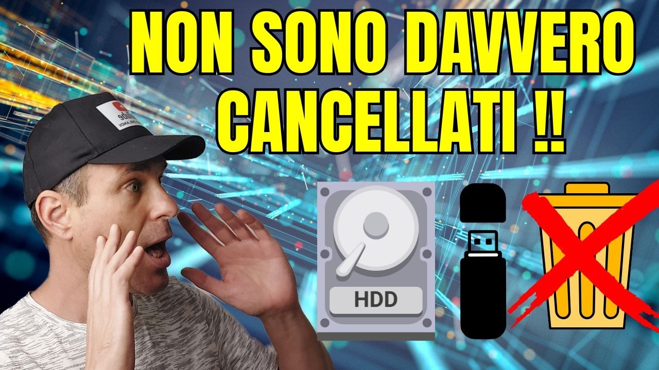 I tuoi file cancellati sono DAVVERO spariti?