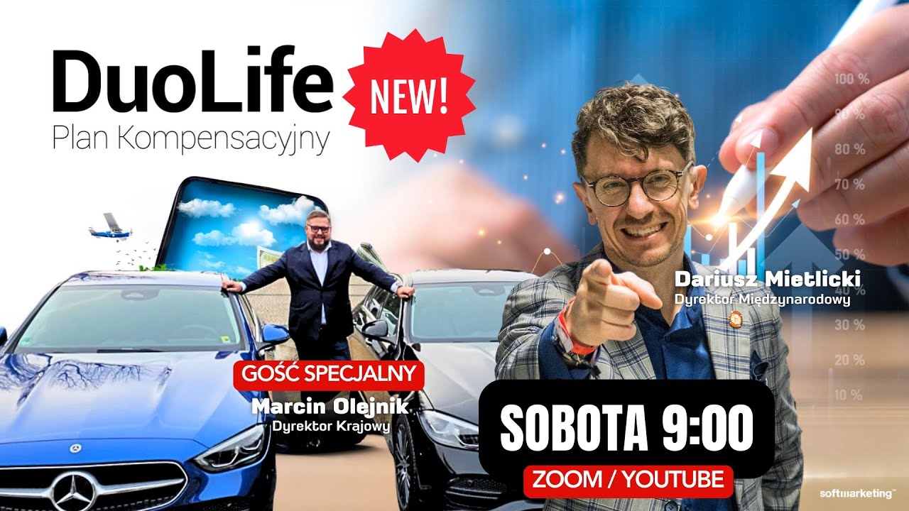 Poznaj JAK ZARABIAĆ w DuoLife! | Sobotnie szkolenie 25.10 o 9:00