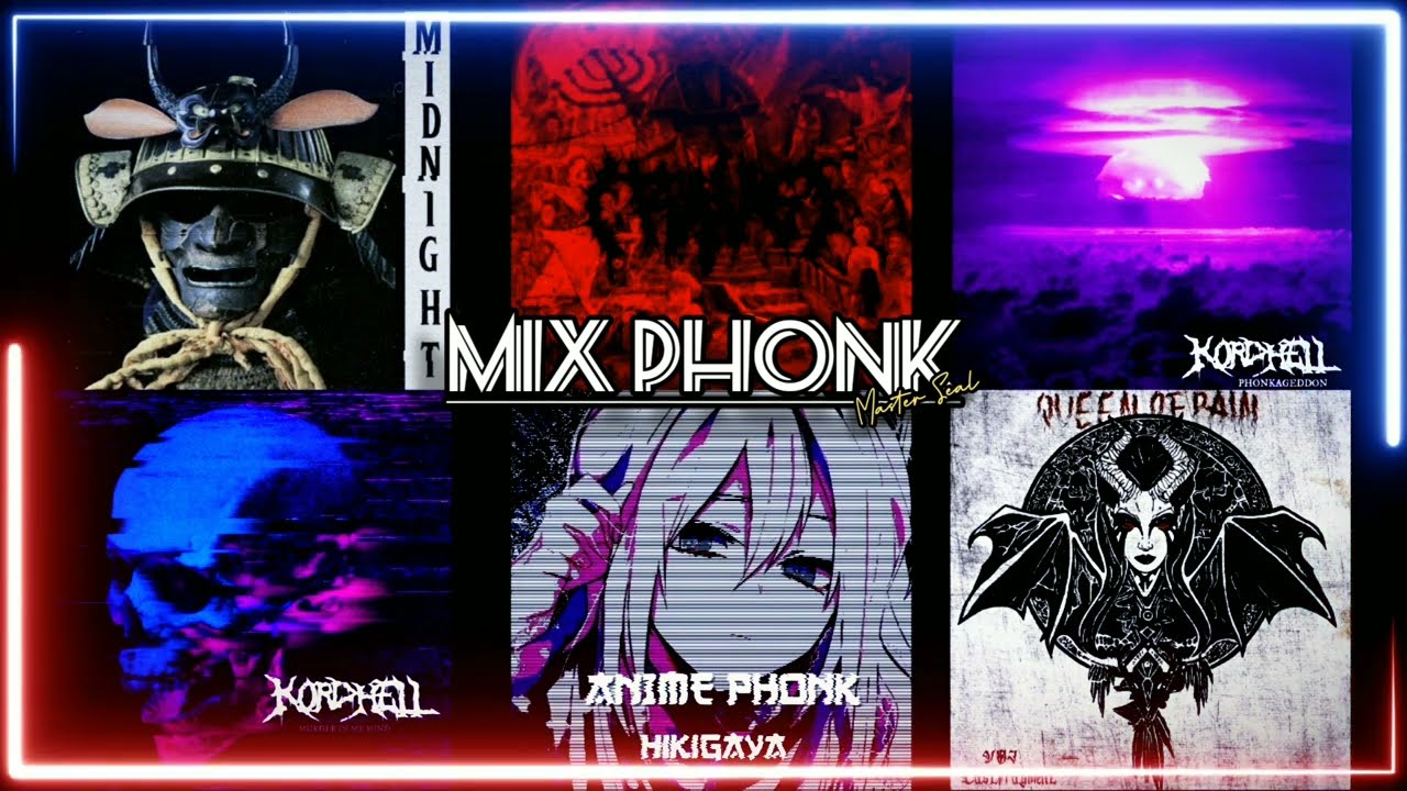  🀗Mix Phonk 🀗 ♭Midnight-Rave-Live another day-Murder in my mind-Anime phonk y Queen of pain♭