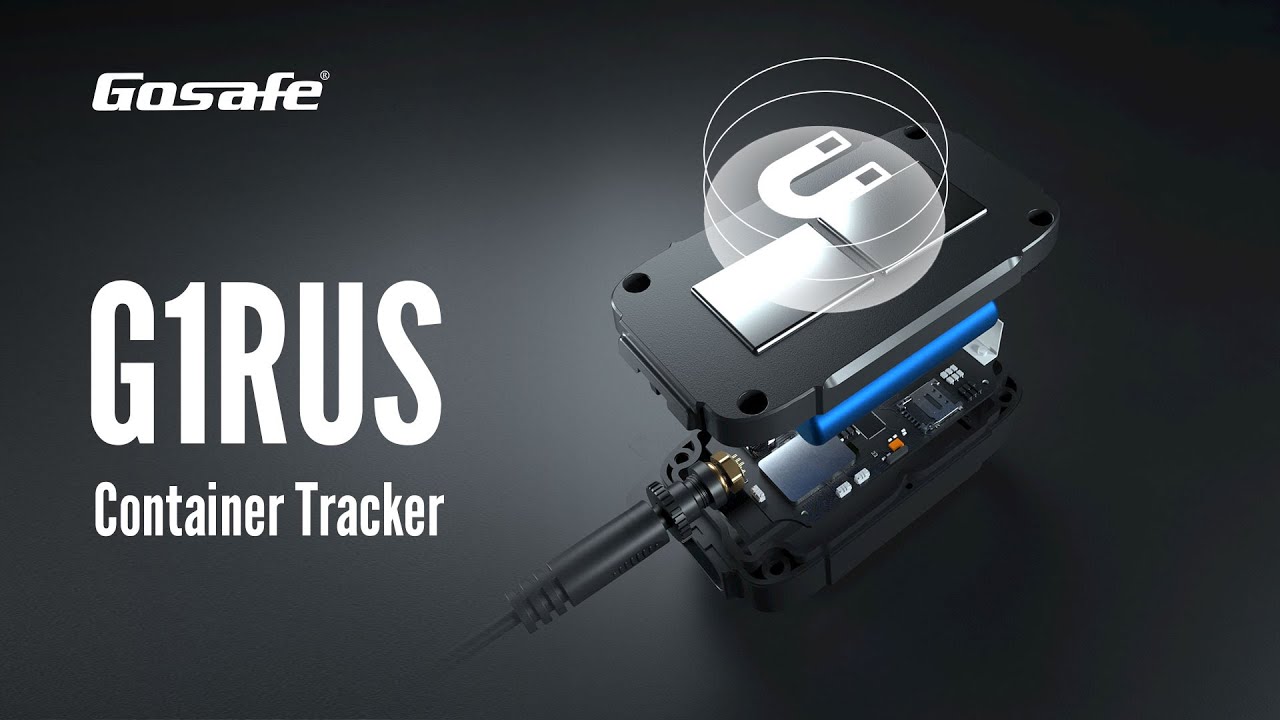 Disassemble to Gosafe G1RUS|Asset Container GPS Tracking Device for Trailer Rail Container Tracking