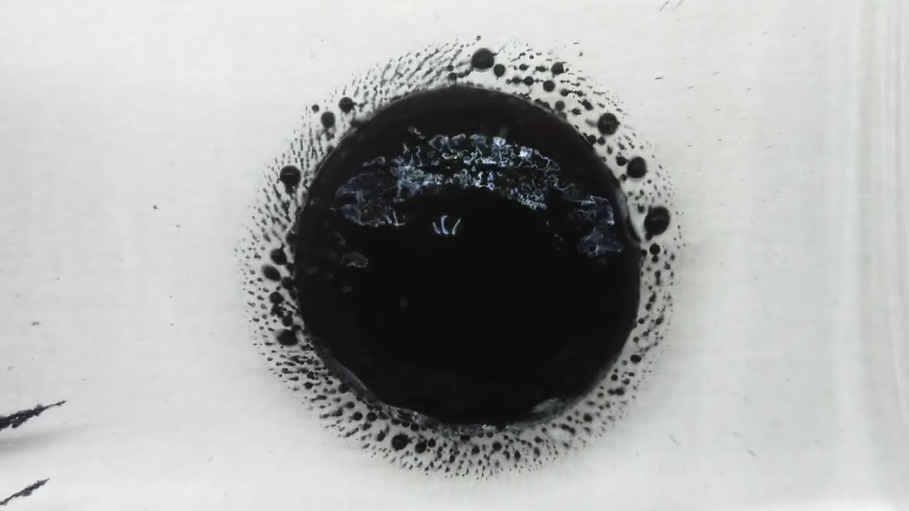 Ferrofluid Vortex and Spinning Magnetic Fields ~ 4K | Magnet Tricks