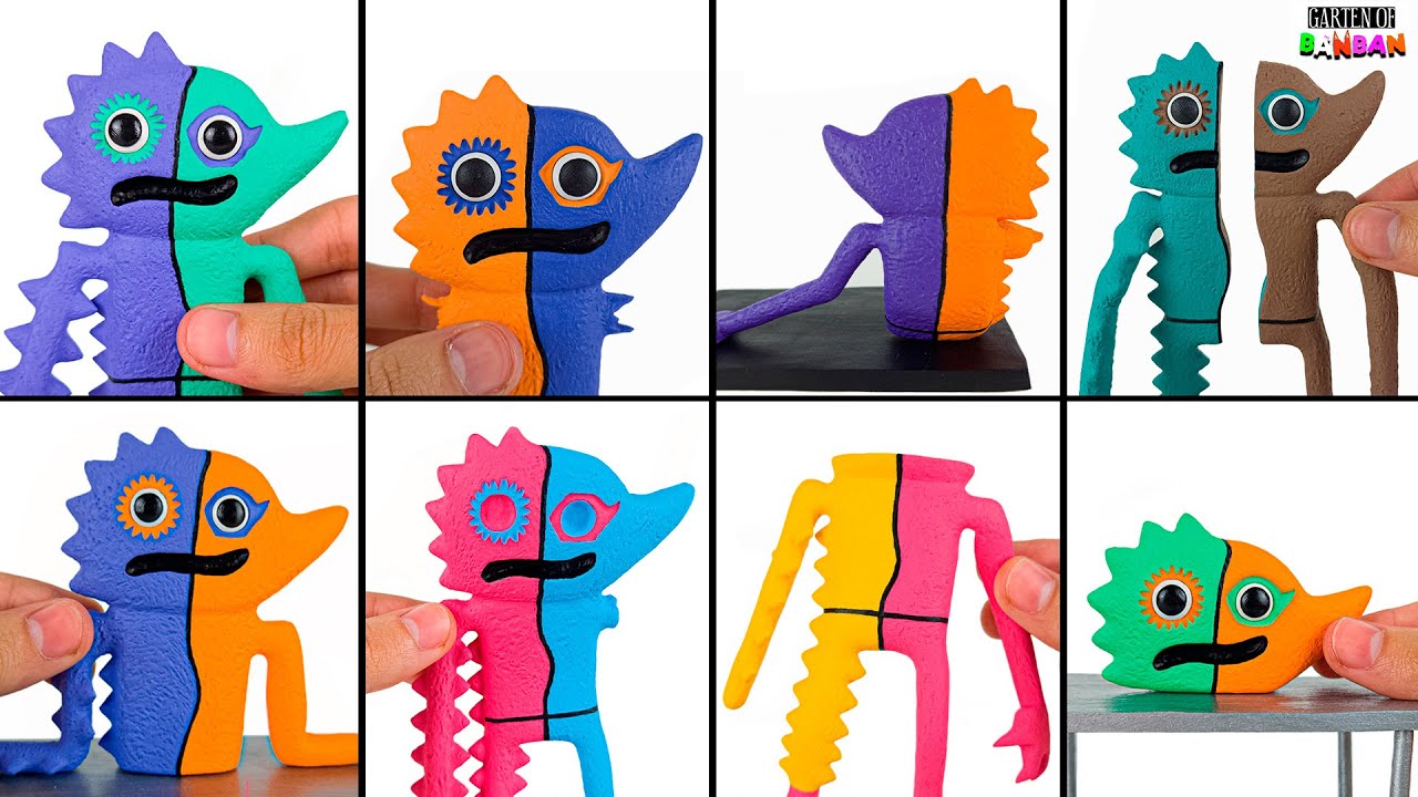 CREANDO a BITTERGIGGLE y TODOS SUS CLONES con Plastilina - Garten of Banban