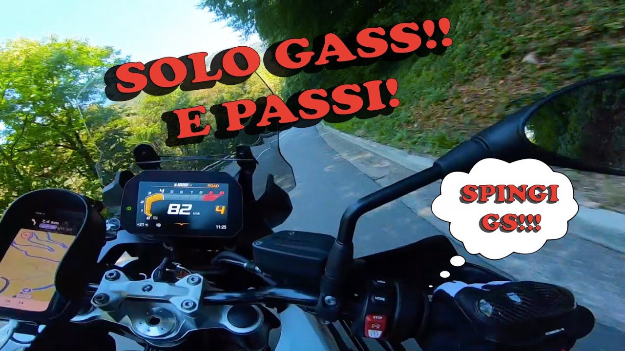 SCANNO IL GS! 500KM SOLO GASS, SOLO PASSI!