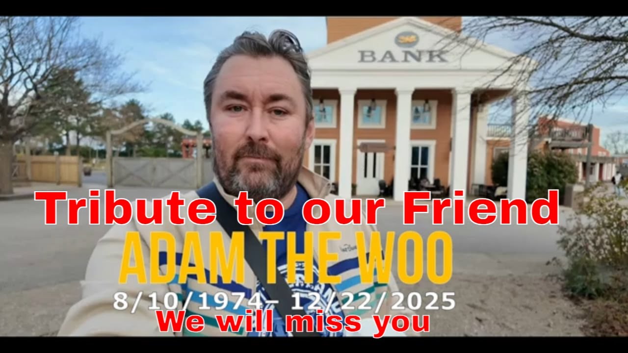 Посвящение нашему другу Адаму Ву. Видеоблог завершен. #adamthewoo