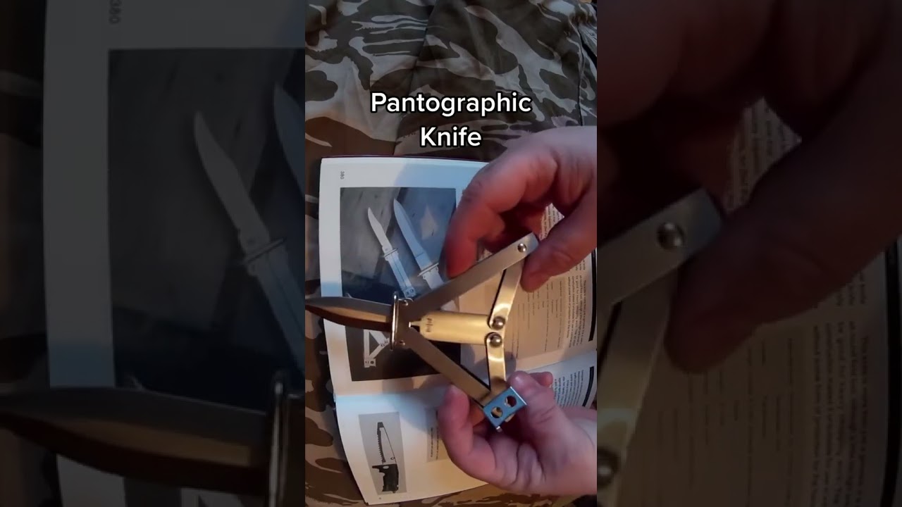 Rare Pantographic Knife