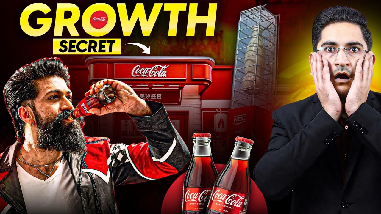 How Coca-Cola Became Unstoppable: 140 Years of Secrets & Strategy🔥Case Study by Rajnikant Sharma
