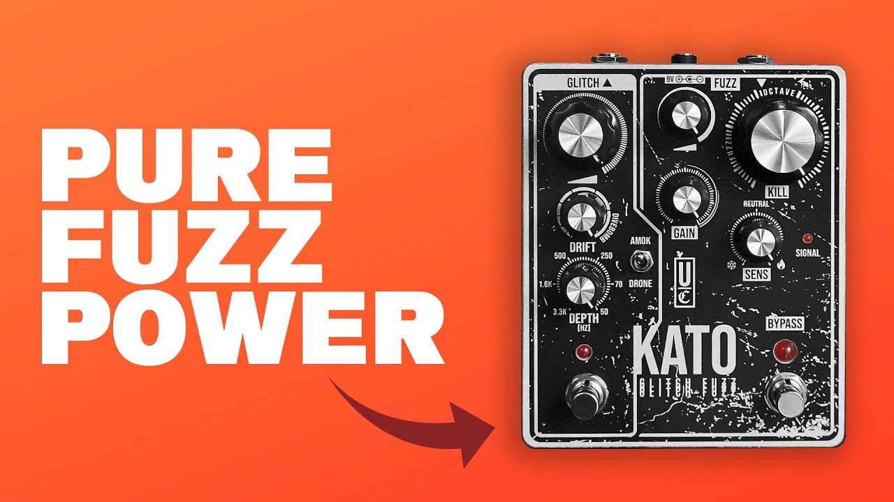 Kato Glitch Fuzz by Unsound Circuitry - aggressive fuzz for heavy tones