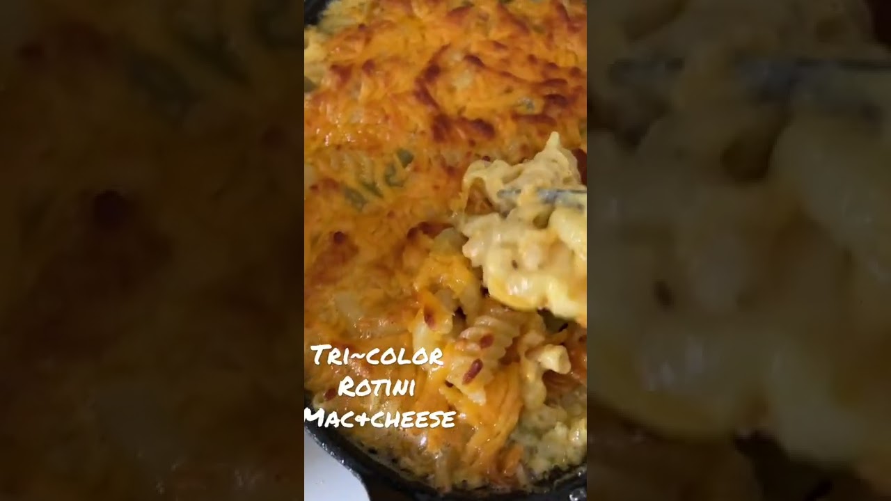 HOMEMADE BAKE ROTINI PASTA|MAC& CHEESE DISH|COOKINGWITH MRST