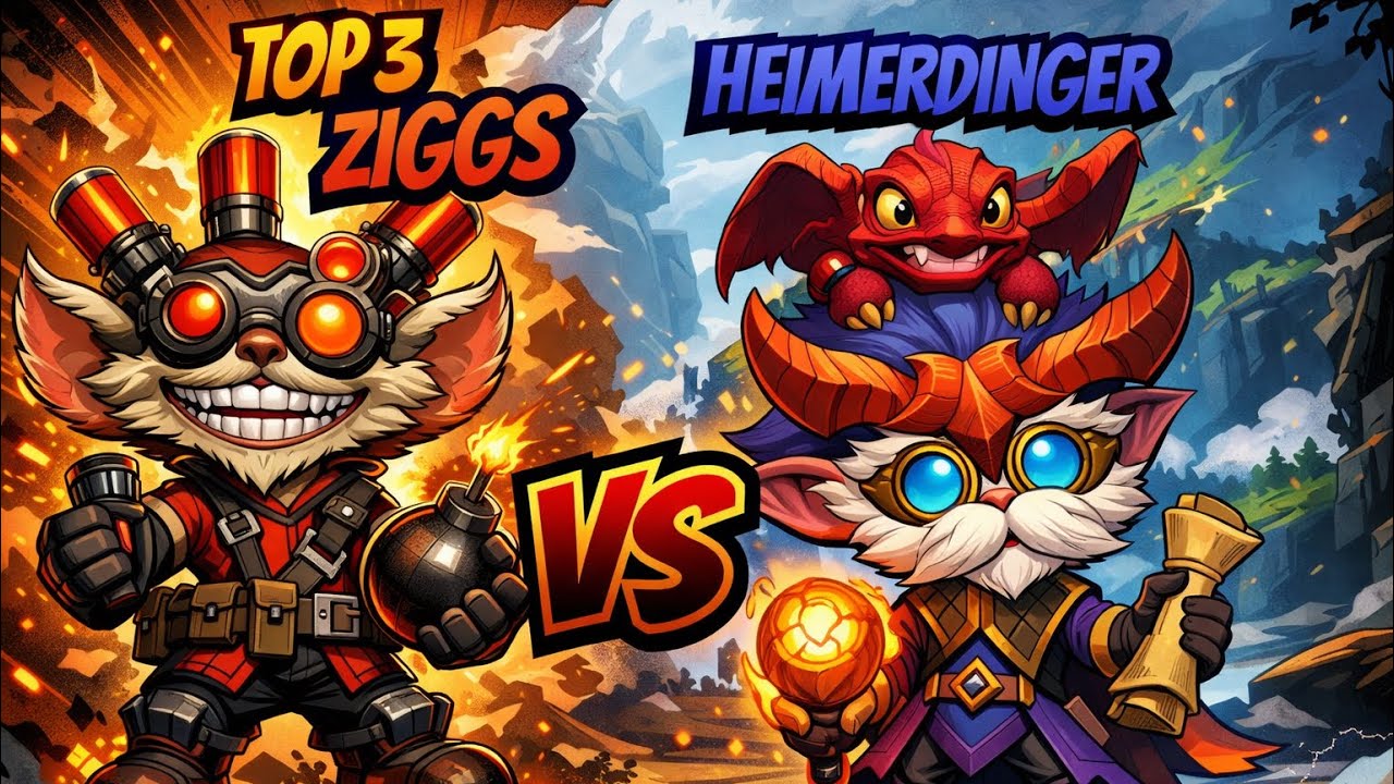 Heimerdinger vs TOP 3 Ziggs 😱 | One Moment Changed the Game | Wild Rift