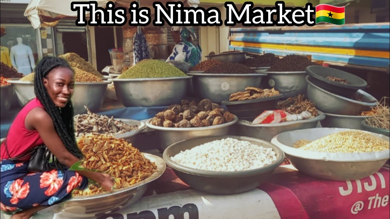 Where to get best African Spices in Accra, Ghana/Exploring Nima Market!