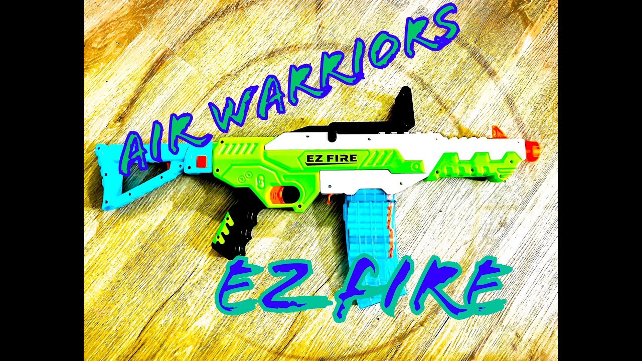 Bargain Blasting Slam Fire Fun:  Air Warriors EZ Fire!