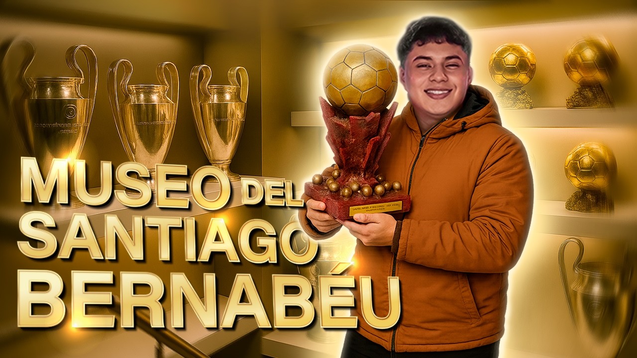 Dentro del LEGENDARIO Museo del Real Madrid - Tour Completo del Bernabéu!