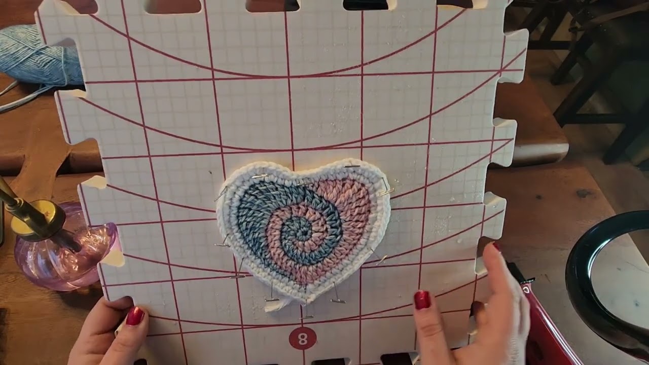 Crochet Blocking Explained ❤️ How to Shape Cotton Projects Perfectly