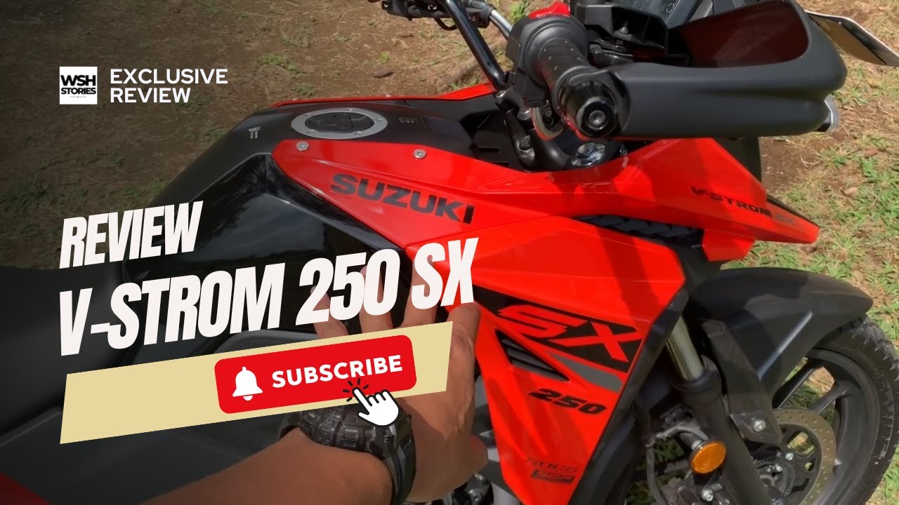 Review V Strom 250 SX 250 CC ada Fitur yang cuma ada di V-Strom, Beli sekarang banyak bonus. Gaspol