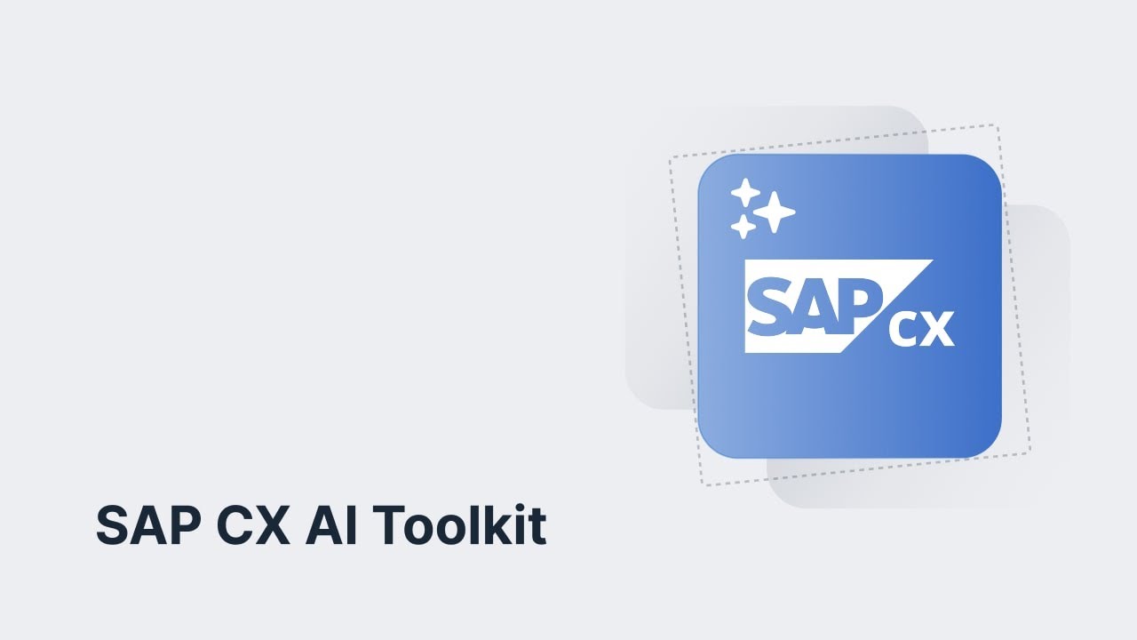 SAP CX AI Toolkit: Improving Customer Experience Through AI