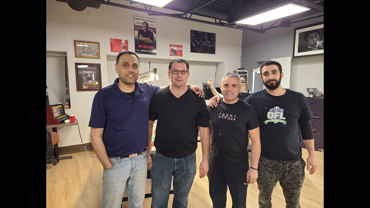 Mike & Claudio vs Dario & Atif PART 1