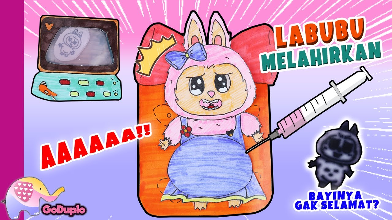 LABUBU MELAHIRKAN!! OH NO! Bayinya Tidak Selamat? - Goduplo TV
