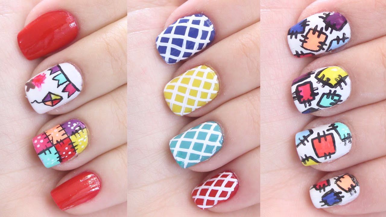 3 Unhas Decoradas para Festa Junina - Jana Taffarel