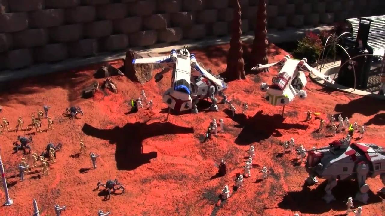 Legoland Star Wars Miniland Opening- Model Tour